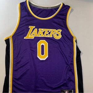 Lakers jersey Russell Westbrook number zero